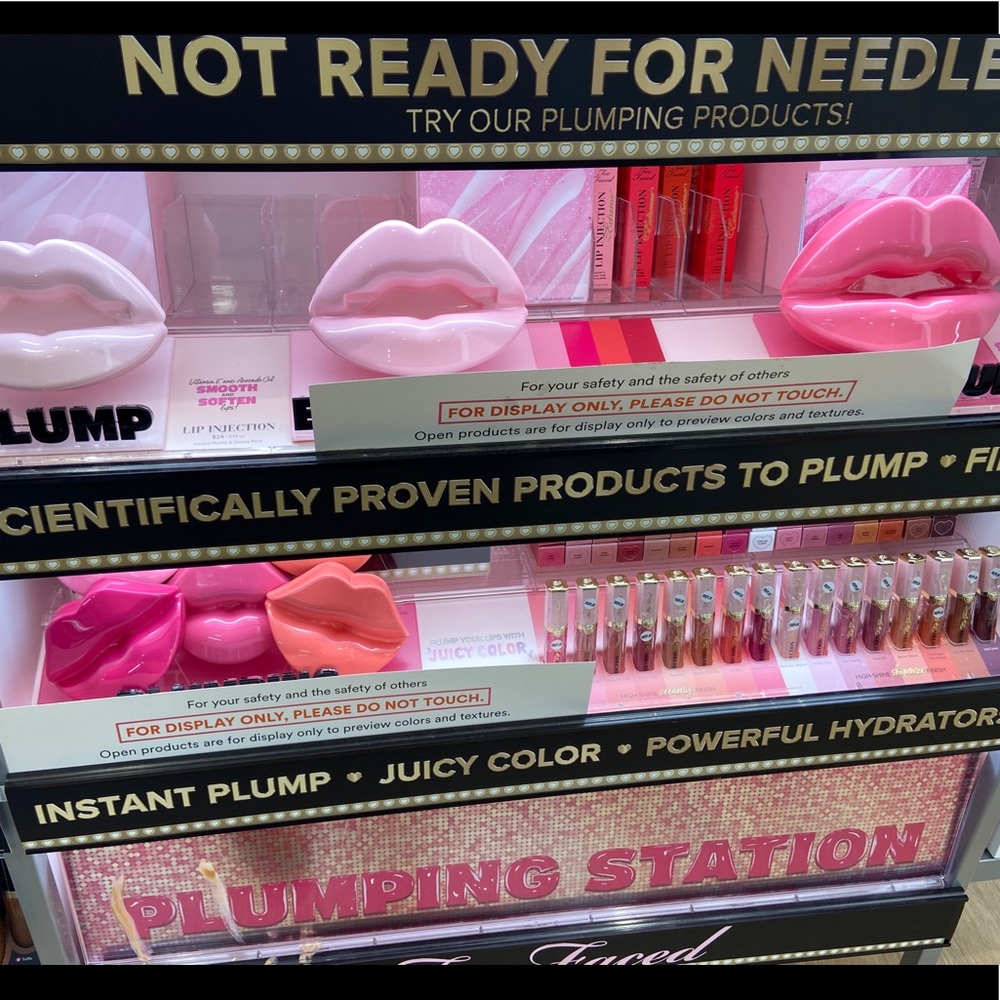 ISO  of ANY!!! Too Faced Display